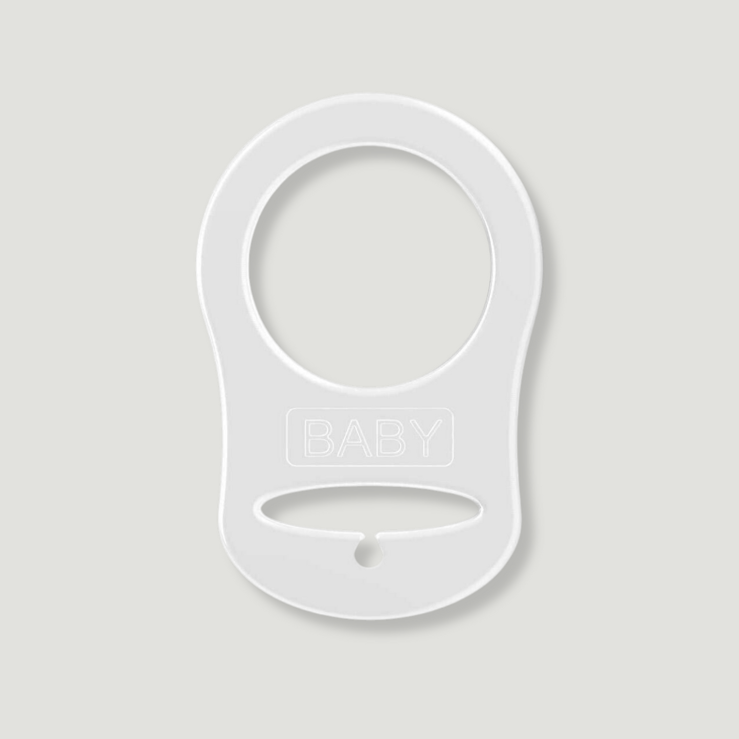 Adattatore per ciuccio mam o ciucci senza anello in silicone